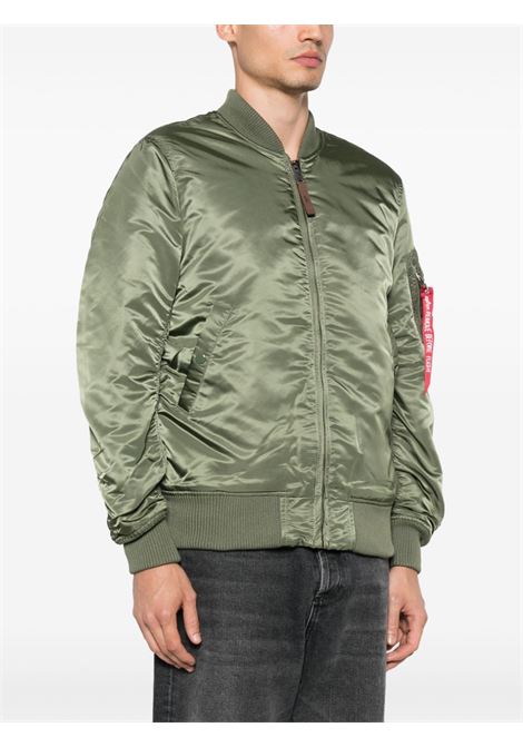 giacca bomber ma-1 vf 59 long uomo verde in nylon ALPHA INDUSTRIES | 168100AI01